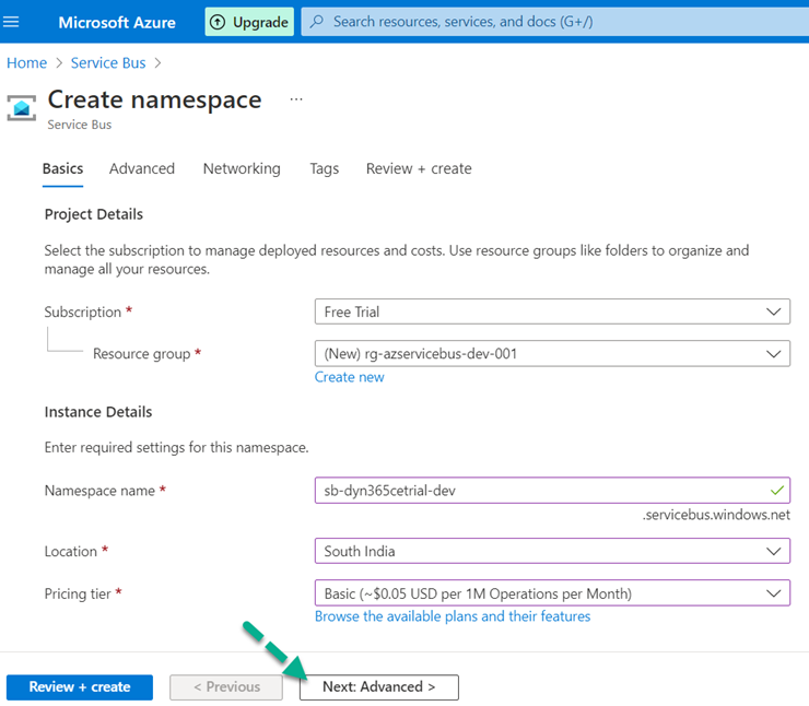 How To Create Azure Service Bus And Queue In Microsoft Azure Portal
